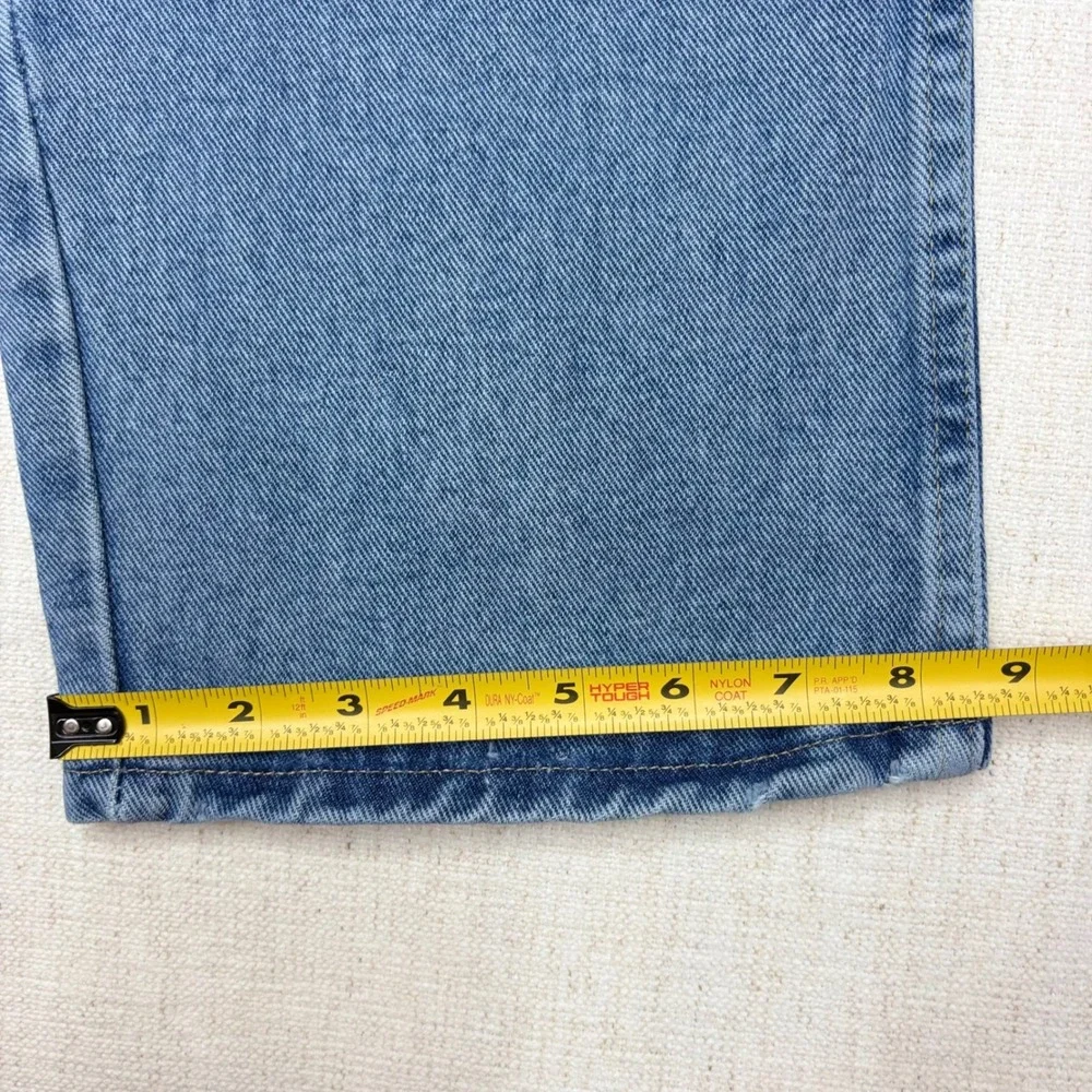 Wrangler Rugged Wear Relaxed Fit Jeans Mens 38x32 Blue Straight Leg Y2K Style